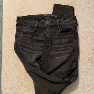 American Eagle Black Skinny Jeans